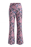 Dusty Green Open-front 2 Piece Slim Fit Floral Women's Suits