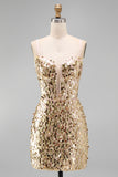 Sparkly Mint Green Tight Corset Sequins Short Formal Dress