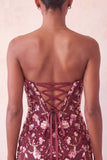 Pink Sweetheart Bodycon Sequin Homecoming Dress with Lace Up Back