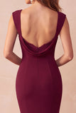 Black Mermaid Sweetheart Long Wedding Guest Dress