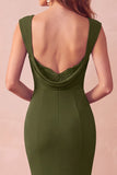 Black Mermaid Sweetheart Long Wedding Guest Dress