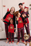 Red Bear Red Dear Merry Christmas Family Pajama Set