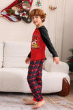 Red Bear Red Dear Merry Christmas Family Pajama Set