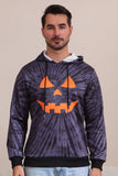 Black Trick or Treat Printed Halloween Family Pajamas Set