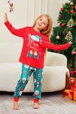 Red Merry Christmas Santa Printed Family Matching Pajamas