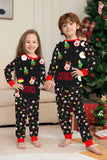 Red Christmas Cozy Printed Long Sleeves Family Matching Pajamas