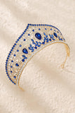Luxury Crystal Princess Golden Crown Tiara