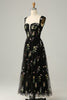Load image into Gallery viewer, Champagne Long Formal Dress with Embroidery
