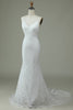 Load image into Gallery viewer, Ivory Mermaid Lace Backless Wedding Dress