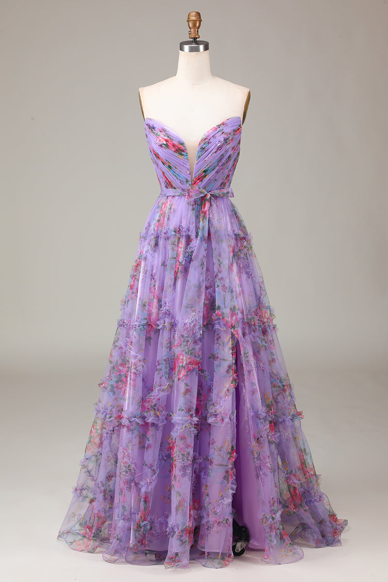 Load image into Gallery viewer, Dusty Rose Sweetheart A-Line Formal Dress