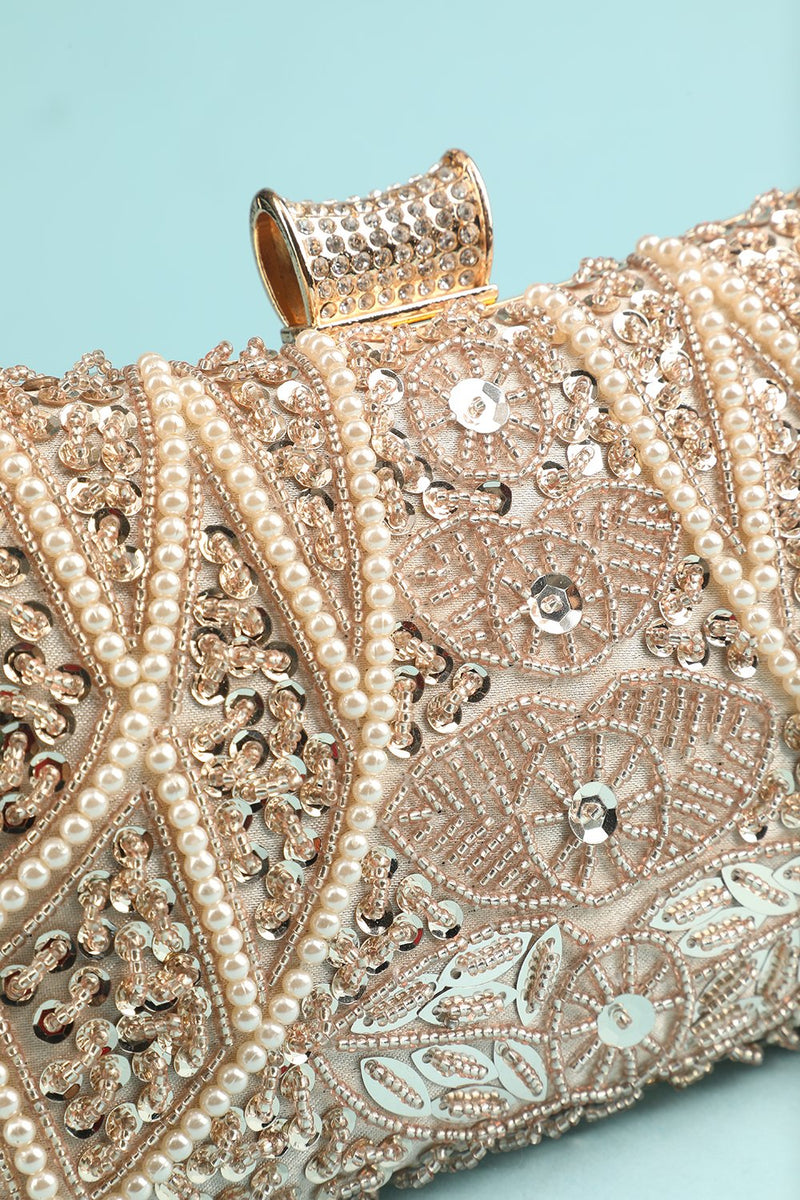 Load image into Gallery viewer, Reto Pearl Embroidery Handbag