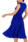 Royal Blue Bow Dress