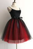 Two-Color Stitching 7-layer Mesh Tulle Tutu Skirt