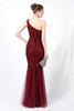 Load image into Gallery viewer, Mermaid One Shoulder Formal Dress with Appliques
