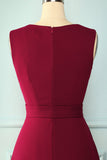 Soft Burgundy Dress