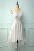 Load image into Gallery viewer, White V-Neck Dress