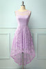 Load image into Gallery viewer, Asymmetrical Lavender Lace Dress
