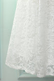 White Halter Lace Midi