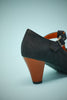 Load image into Gallery viewer, Retro T-Straps PU High Heels