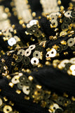 Gold Mermaid 1920s Sequined Flapper Dress