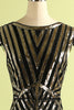 Load image into Gallery viewer, Gold Mermaid 1920s Sequined Flapper Dress