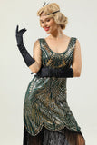 Black Sleeveless 1920 Dress