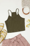 Brown Knitted Cami