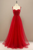 Beautiful Red Sweetheart Formal Dress with Beading