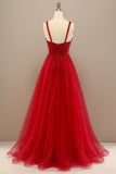 Beautiful Red Sweetheart Formal Dress with Beading