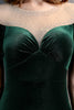 Load image into Gallery viewer, Champagne Velvet Mermaid Long Formal Dress