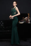 Apricot Long Evening Dress