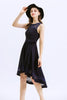 Load image into Gallery viewer, Asymmetrical Navy Dress