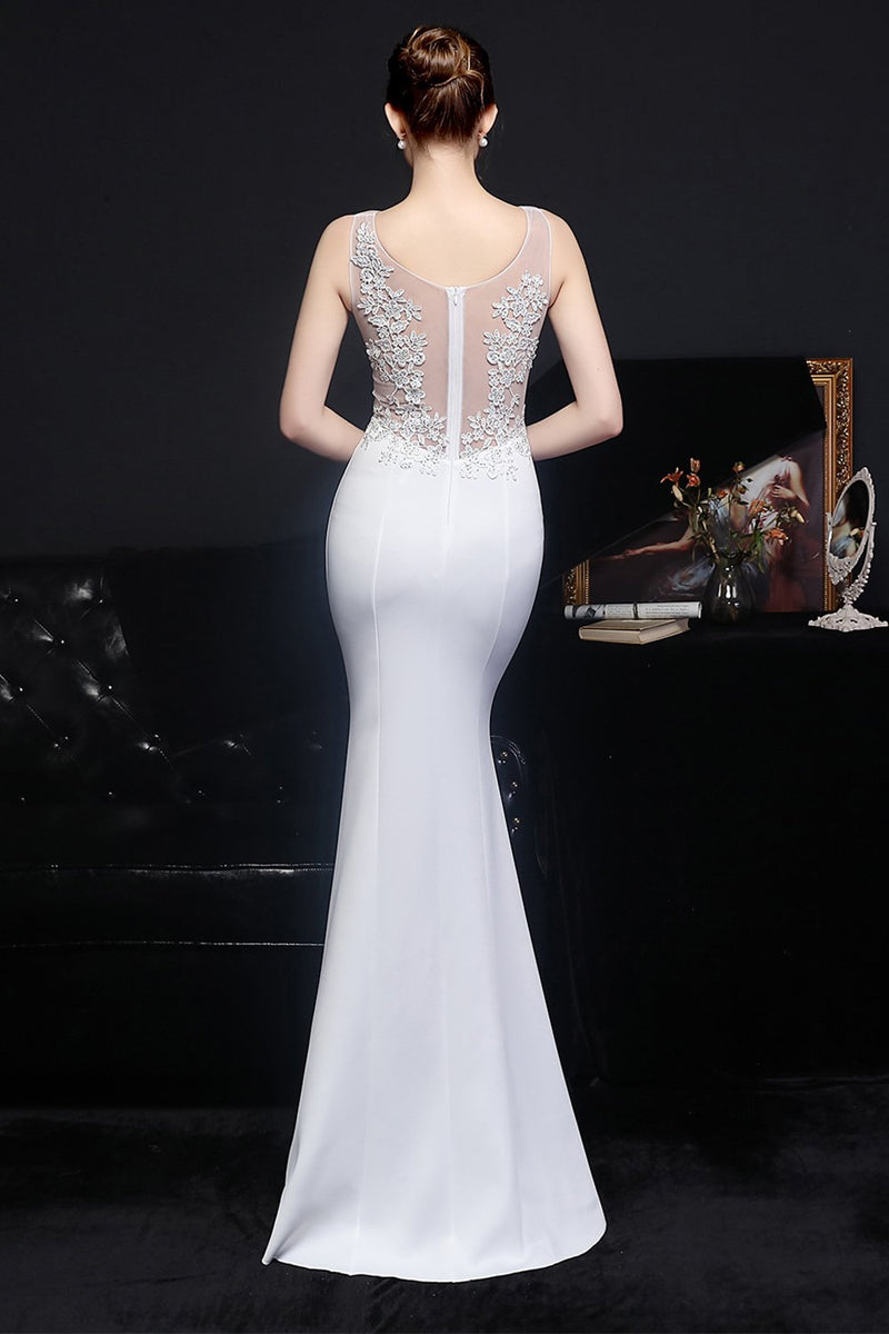 Load image into Gallery viewer, Apricot Long Evening Dress