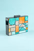 Load image into Gallery viewer, Geometry Patchwork Acrylic Party Handbag