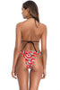 Load image into Gallery viewer, Split Swimsuit Printed Triangle Bikini