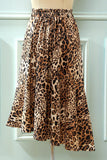 Leopard Printed Skirt