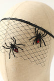 Black Mesh Halloween Headband