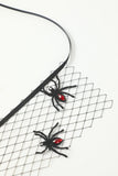 Black Mesh Halloween Headband