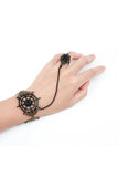 Halloween Vintage Spider Web Bracelet Ring