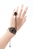 Halloween Vintage Spider Web Bracelet Ring