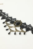 Halloween Masquerade Necklace with Beading