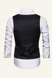 Lapel Single Breasted Men's Suit Vest