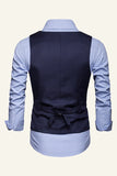 Lapel Single Breasted Men's Suit Vest