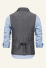 Load image into Gallery viewer, Notched Lapel Single Breasted Men&#39;s Suit Vest