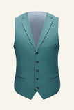 Mint 3 Piece Notched Lapel Men Formal Wedding Suits