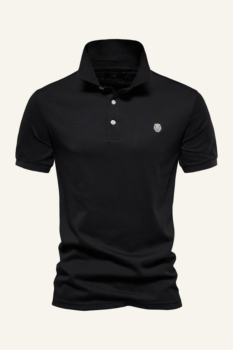 Load image into Gallery viewer, Classic Grey Green Regular Fit Collared Men&#39;s Polo Shirt