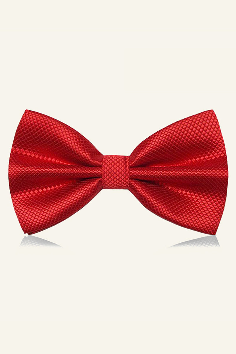 Load image into Gallery viewer, Red Men&#39;s Bow Tie For Party