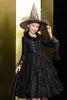 Load image into Gallery viewer, Black Lace Halloween Girl Dress