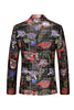 Load image into Gallery viewer, Men&#39;s Red Printed Peak Lapel 2-Piece Formal Suits