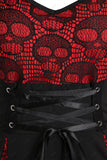 Skull Strap Halloween Lace Vintage Dress